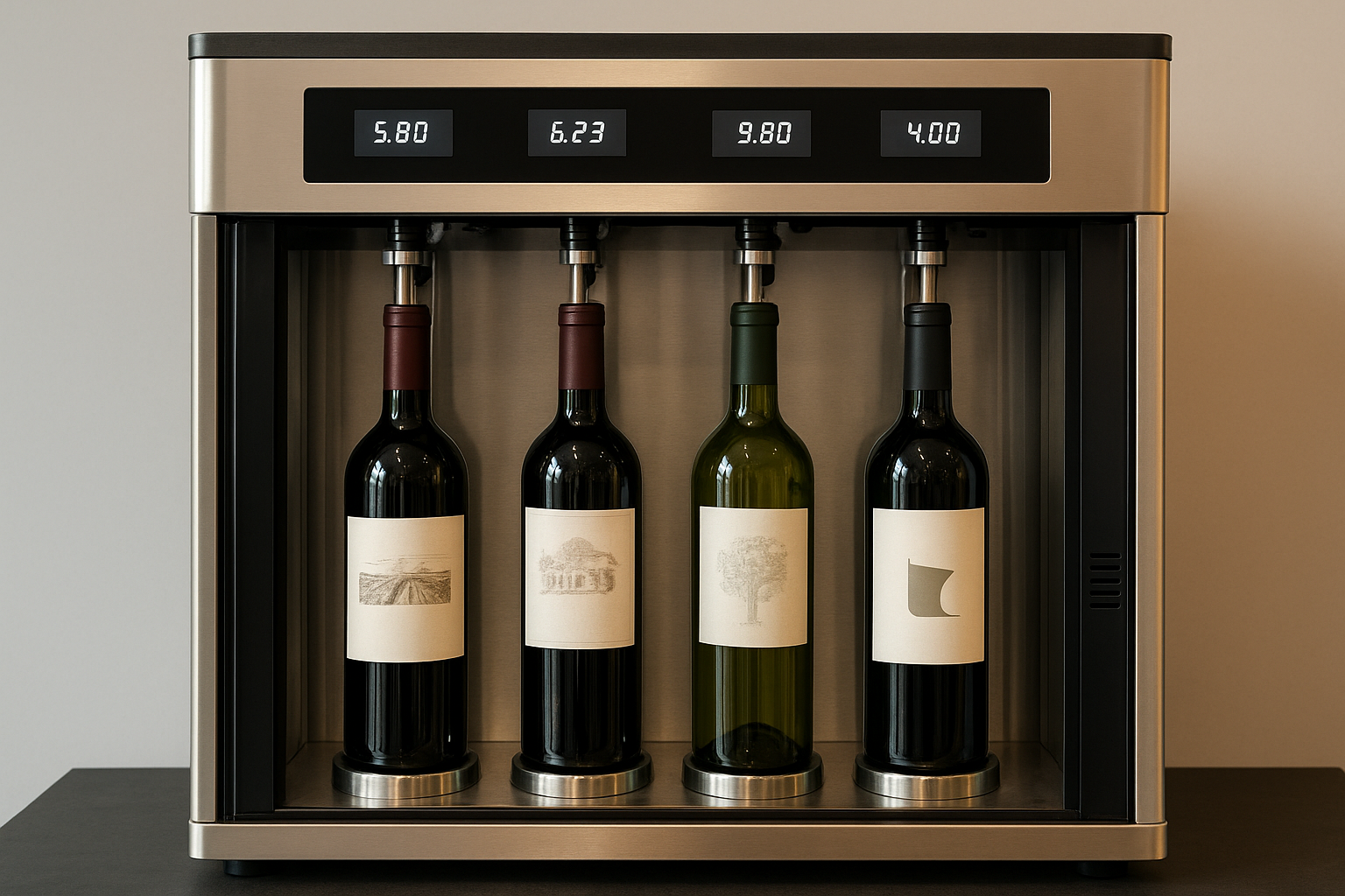 Comment fonctionnent les distributeurs de vin au verre ?