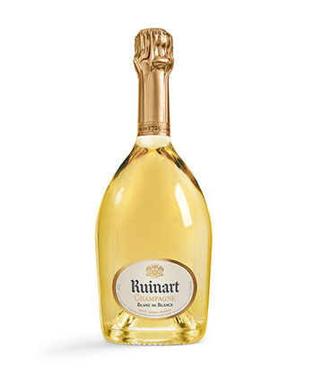 Ruinart Champagne Blanc de Blancs NV fait partie des meilleurs Champagnes à offrir en 2025.