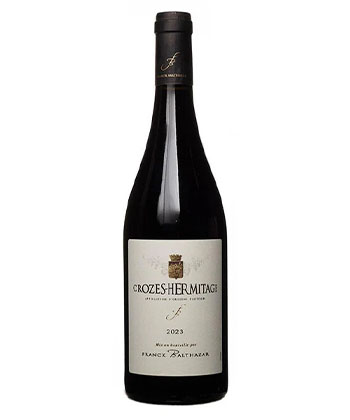 Franck Balthazar Crozes-Hermitage est une alternative à JL Chave Hermitage.