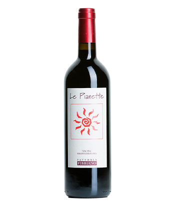 Fibbiano 'La Pianette' Toscana 2020 est l'un des rouges toscans au meilleur rapport qualité-prix.