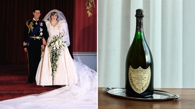 Une bouteille de Dom Pérignon 1961 issue du mariage de Charles et Diana peut désormais être la vôtre