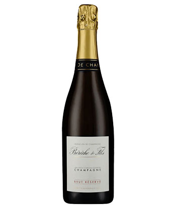 Le Champagne Bérèche et Fils est une bouteille drapeau vert sur la carte des vins, selon les sommeliers.