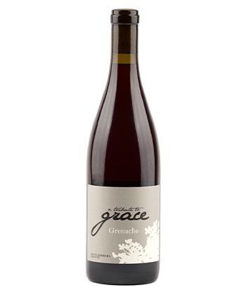 Hommage à Grace Santa Barbara Grenache est une bouteille drapeau vert sur la carte des vins, selon les sommeliers.