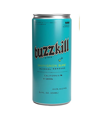 Buzzkill Wines Sauvignon Blanc est l'un des meilleurs vins sans alcool pour 2026.