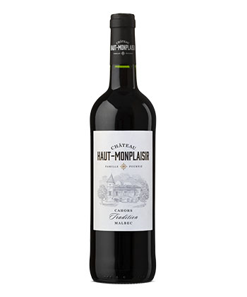 Château Haut-Monplaisir Malbec 'Tradition' 2021 est l'un des meilleurs Malbecs de Cahors.
