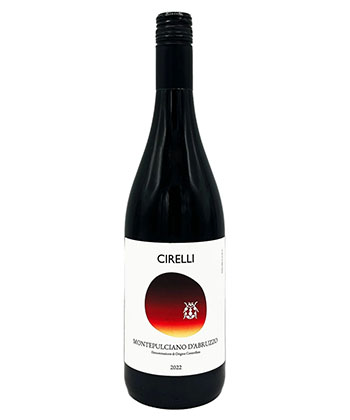 Le Cirelli Montepulciano d'Abruzzo est un vin bon marché, selon les professionnels du vin.