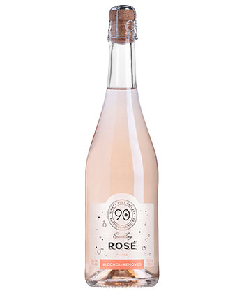 90+ Cellars Lot 229 Rosé mousseux sans alcool est l'un des meilleurs vins sans alcool pour 2026.