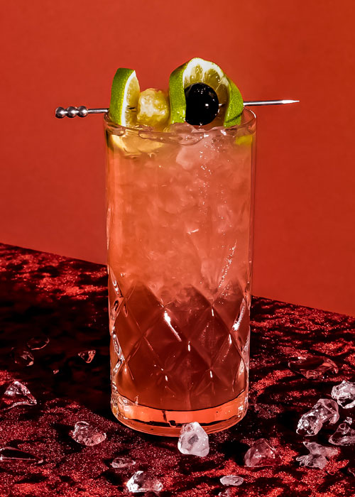 L'El Diablo est un cocktail à boire en regardant les Jeux olympiques d'hiver cette année.