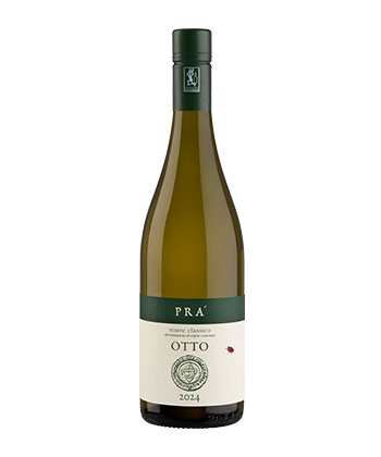 Prà Soave Classico 'Otto' 2024 est l'un des meilleurs vins Soave de la Vénétie italienne.