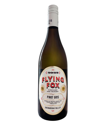 Flying Fox Winery Pinot Gris 2022 est l'un des meilleurs Pinot Grigios à moins de 25 $.
