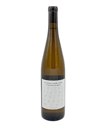Just A Vessel 'The Coming of Paradise' 2024 est un vin blanc qui offre le meilleur rapport qualité-prix, selon les sommeliers.