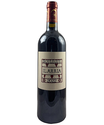 Le Domaine Ilarria Irouléguy est l'un des meilleurs vins rouges en termes de rapport qualité-prix, selon les sommeliers.