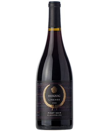 Herzog Lineage Pinot Noir est un vin à boire pendant la Pâque.