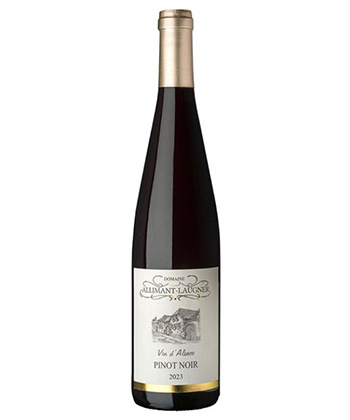 Le Domaine Allimant-Laugner Alsace Pinot Noir 2023 est l'un des meilleurs Pinots Noirs d'Alsace.