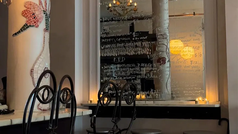 Le Bar Florine est l'un des meilleurs bars à vins de New York en 2026.