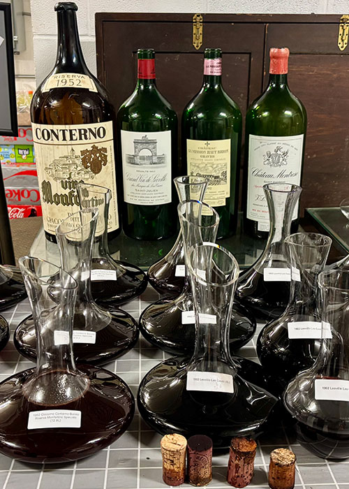 Pourquoi certains vieux vins ont été scellés avec de l'huile d'olive