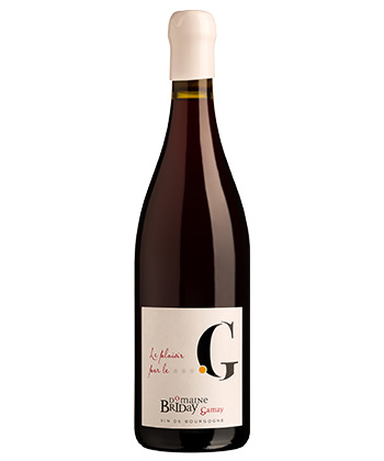 Le Domaine Briday Coteaux Bourguignons Gamay 2023 est l'un des meilleurs Bourgognes rouges qui n'est pas le Pinot Noir.