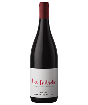 Jean-Marc Millot Bourgogne Passetoutgrains 'Les Autrots' 2023 est l'un des meilleurs Bourgognes rouges qui n'est pas du Pinot Noir.