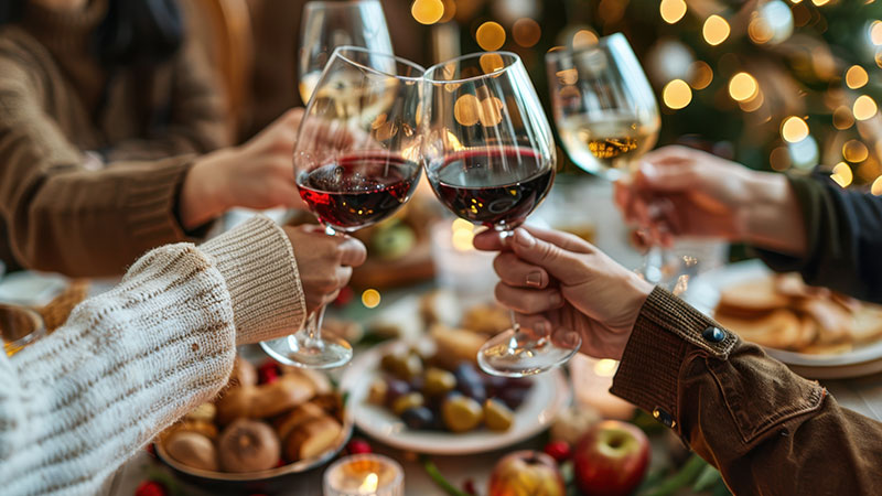 Vin à la santé