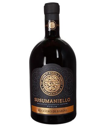 Ruggero di Bardo Susumaniello est un vin de supermarché que les sommeliers adorent secrètement.