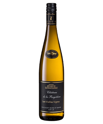 Château de la Ragotière Muscadet Sèvre et Maine 'Les Vieilles Vignes' 2024 est l'un des meilleurs cru Muscadet du Val de Loire.