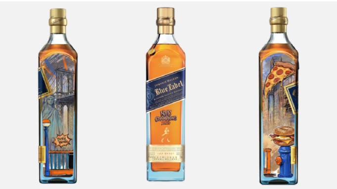 Johnnie Walker vient de donner à son whisky Blue Label une cure de jouvence inspirée des Knicks