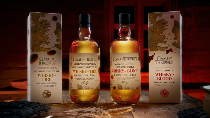 Une paire de whiskies de seigle inspirés de « Game of Thrones » est sur le point de sortir