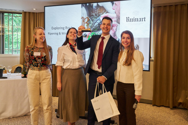 Zareh Mesrobyan remporte le Ruinart Sommelier Challenge