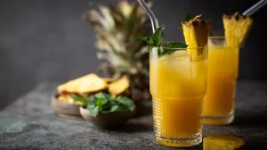 Cocktail de whisky Ponton Smash à l'ananas