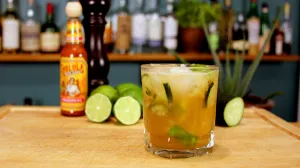cocktail de tequila sauce piquante au citron vert