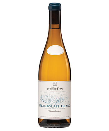 Château Pougelon Beaujolais Blanc 'Pierres Dorées' 2024 est l'un des meilleurs Chardonnays du Beaujolais Blanc
