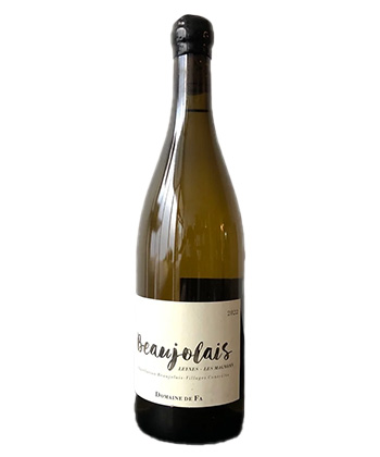 Le Domaine de Fa Beaujolais-Villages 'Leynes Les Magnons' 2023 est l'un des meilleurs Chardonnays du Beaujolais Blanc.