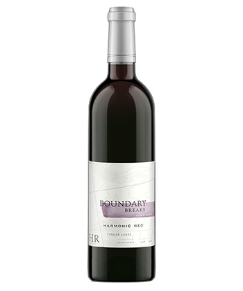 Boundary Breaks The Harmonic 2023 est l'un des meilleurs mélanges rouges des Finger Lakes de New York.