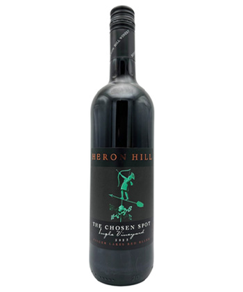 Heron Hill The Chosen Spot Ingle Vineyard 2023 est l'un des meilleurs mélanges rouges des Finger Lakes de New York.