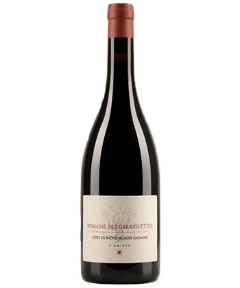 Le Domaine de Garriguettes Côtes du Rhône Villages Gadagne 'L'Amista' est une alternative au Château Rayas.