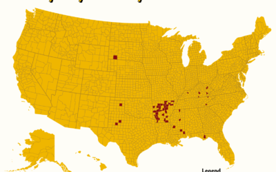Cartographie de chaque comté aride d'Amérique – et les raisons pour lesquelles plus d'un million d'Américains ne peuvent toujours pas acheter un verre