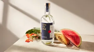 Dix contre un rhum blanc