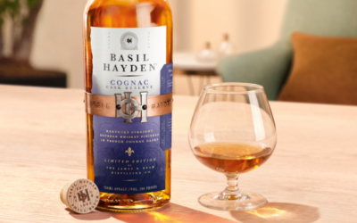 Le nouveau Basil Hayden Bourbon de Jim Beam a été vieilli dans des fûts de cognac de 25 ans