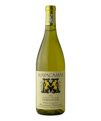 Le Chardonnay 2020 de Mayacamas Vineyards est l'un des vins de Napa les plus sous-estimés, selon les sommeliers.