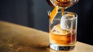 Cocktail de whisky de seigle American Trilogy