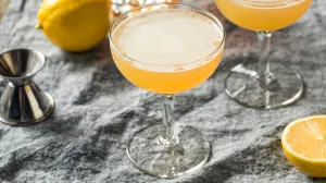 Cocktail aux pommes et aux pommes