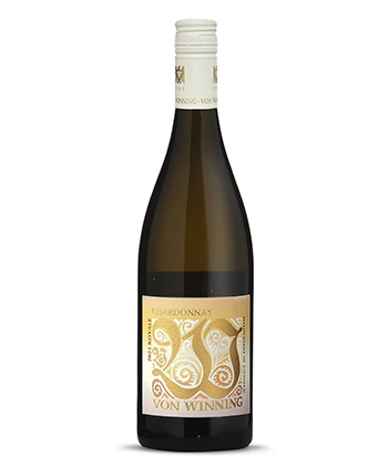 Le Chardonnay 'Royale' 2024 de Von Winning est l'un des meilleurs chardonnays allemands.