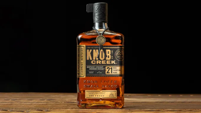 Knob Creek vient de ramener son bourbon de 21 ans, le plus vieux à ce jour