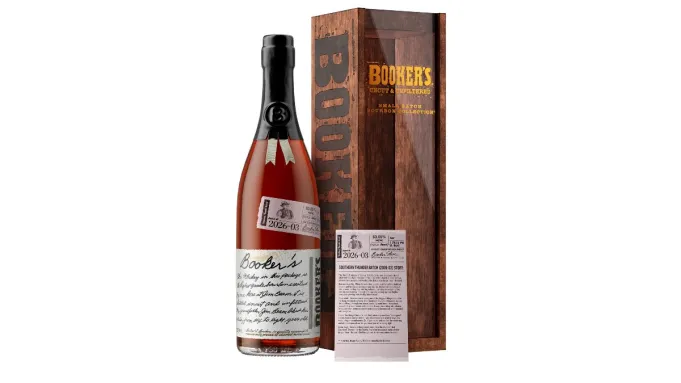 L'excellent New Booker's Bourbon de Jim Beam est l'un des plus anciens et des plus forts depuis des années